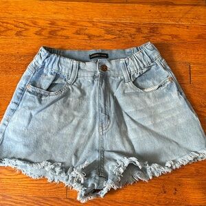 4/$15 Sincerely Jules - Scrunched Waist Jean Shorts - Size 7/28